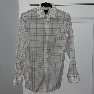 J. Crew Ludlow windowpane dress shirt